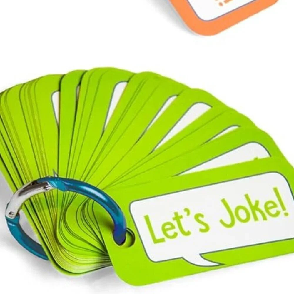 Let’s Chat 3-in-1 Conversation Starters Cards for Kids - Grab and Go Travel Card